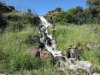 seltene Wasserfälle der Giara von Gesturi.JPG seltene Wasserfälle der Giara von Gesturi.JPG