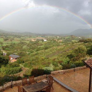 Regenbogen bei Torpe